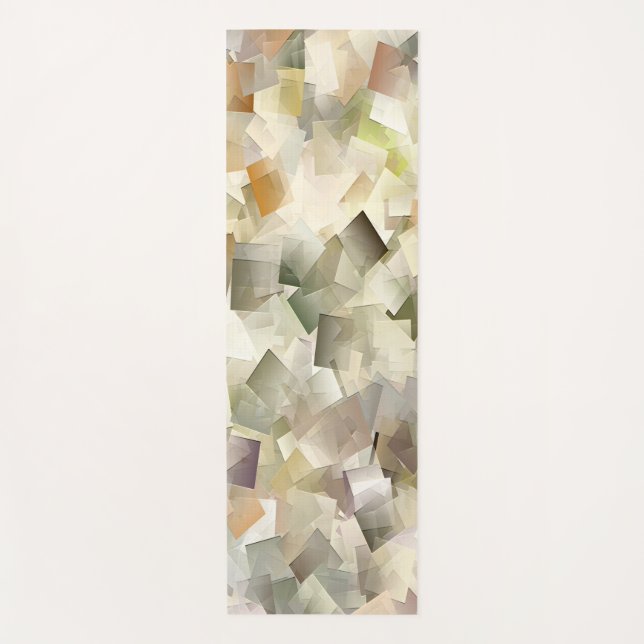 Soothing Camo... Yoga Mat (Front)