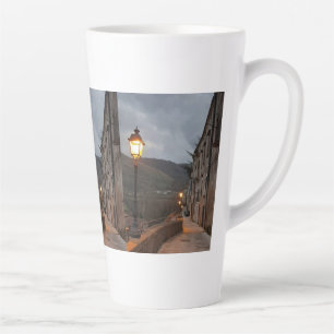 soothing colors and harmonious details. latte mug