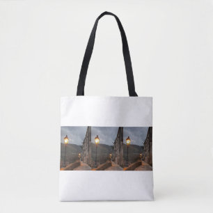 soothing colors and harmonious details. tote bag