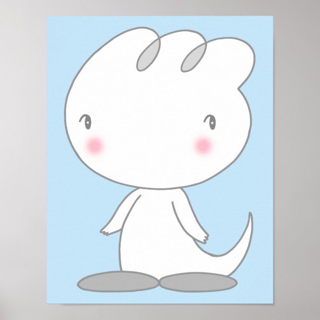 Soothing dinosaur character. poster (Front)