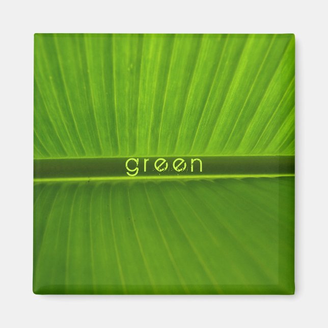 soothing green magnet (Front)