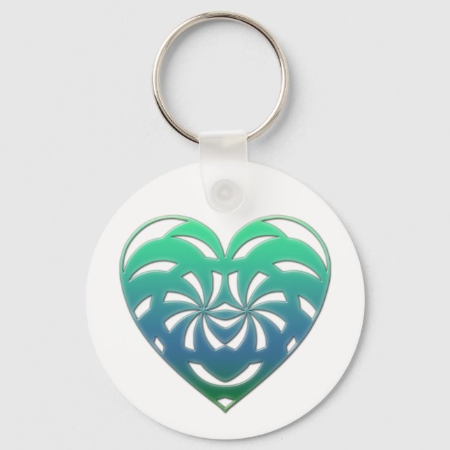 Soothing Heart Key Ring (Front)