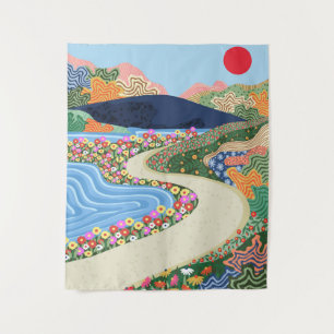 Soothing Horizon Tapestry