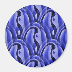 Soothing moments in Blue... Magnet