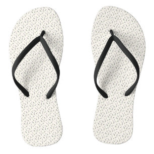 Soothing Watercolor Lavender and Winter Berry Thongs