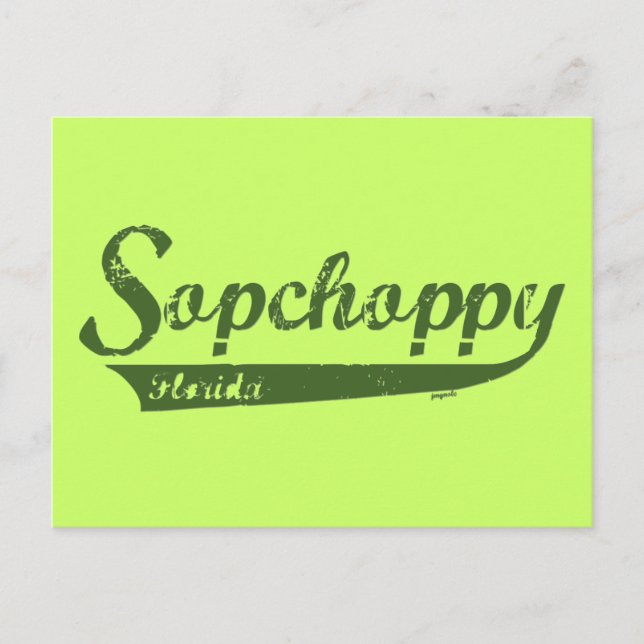 Sopchoppy Postcard (Front)