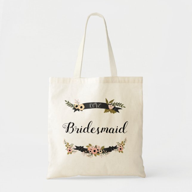 Sophia Collection Bridal Party Tote (Front)