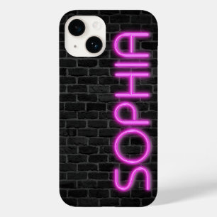 SOPHIA In PINK Neon Lights  Case-Mate iPhone 14 Case
