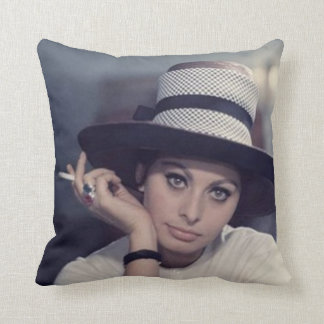 Sophia Loren Cushion