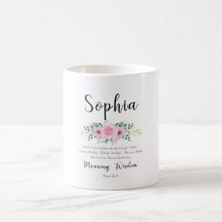 Sophia Name Meaning Mug
