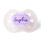 Sophia on Purple Heart Pattern