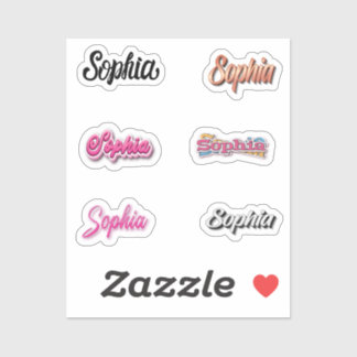 Sophia Sticker Pack