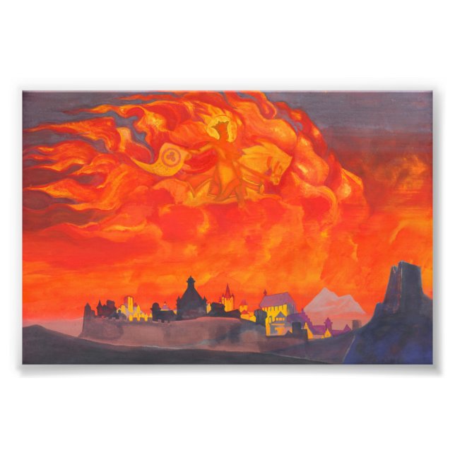 Sophia, the Wisdom of the Almighty by Roerich Photo Print (Front)