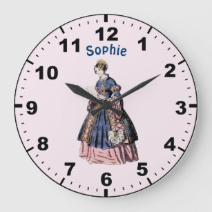 SOPHIE ~ SPANISH COSTUME ~ Personalised ~ Large Clock