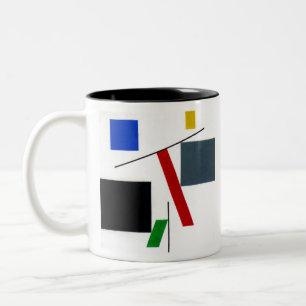 Sophie Taeuber Arp Balance Two-Tone Coffee Mug