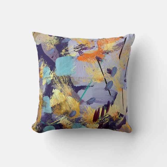 Sophisticate Throw Pillow (Front)