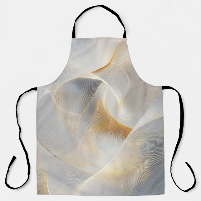 Sophisticated Abstract Art Apron (Front)