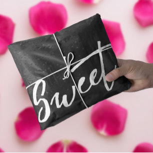 Sophisticated Black and White Sweet Design Tissue Paper