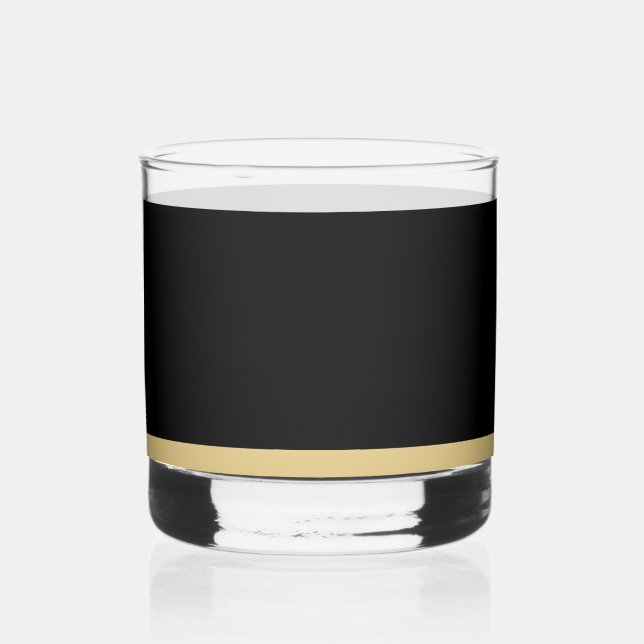 Sophisticated Black Marble Glass (Front)