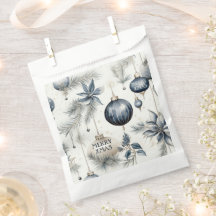 Sophisticated Blue & Gold Christmas