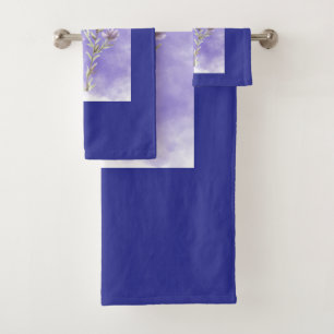 Sophisticated charm designs bath towel set