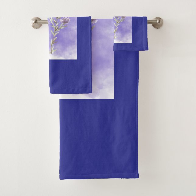 Sophisticated charm designs bath towel set (Insitu)