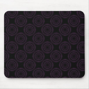 Sophisticated Chic Mousepad, Purple Mouse Pad