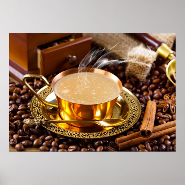 Sophisticated Coffee Art for Home / Business Decor (Front)