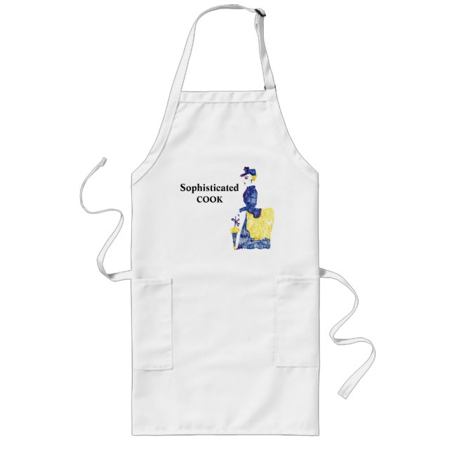 SOPHISTICATED COOK apron (Front)