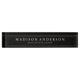 Sophisticated | Desk Name Plate