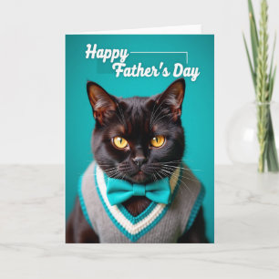 Sophisticated Feline Card