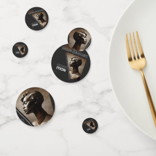 Sophisticated Harlem Renaissance Exhibition Confetti