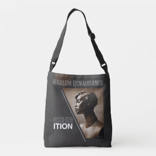 Sophisticated Harlem Renaissance Exhibition Crossbody Bag