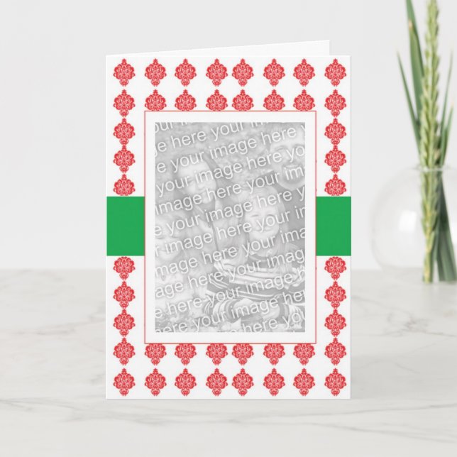 Sophisticated Holiday Card (Front)