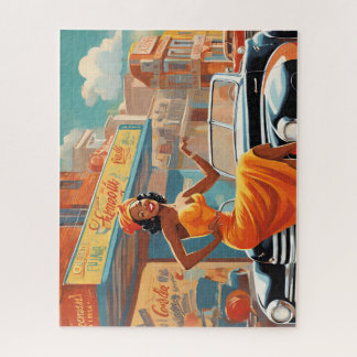 Sophisticated in the city jigsaw puzzle