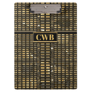 Sophisticated IV Beautiful Monogram Clipboard