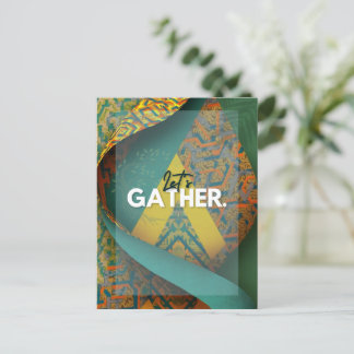 Sophisticated Luxury African Asian Caribbean Postcard