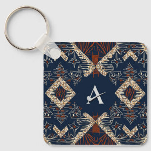 Sophisticated Luxury African Caribbean Island Key Ring