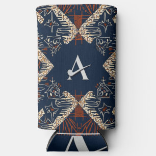Sophisticated Luxury African Caribbean Island Seltzer Can Cooler