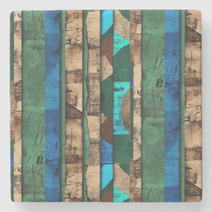 Sophisticated Luxury African Caribbean Island Stone Coaster