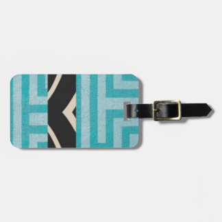 Sophisticated Luxury African Caribbean Luggage Tag