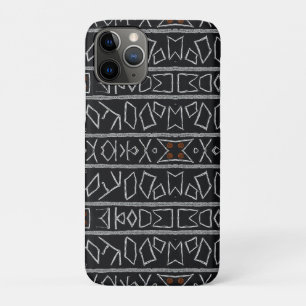 Sophisticated Luxury African Caribbean Mudcloth iPhone 11 Pro Case