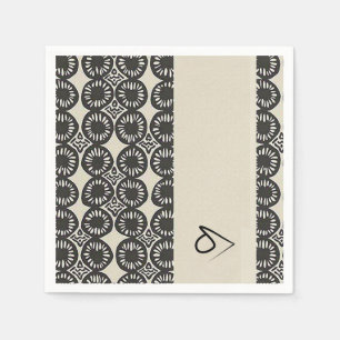 Sophisticated Luxury African Caribbean Napkin