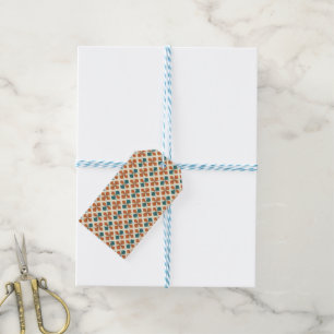 Sophisticated Mid-Century Modern Atomic Starburst Gift Tags
