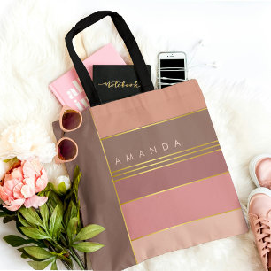 Sophisticated Minimalist Trendy Stylish Chic Tote Bag