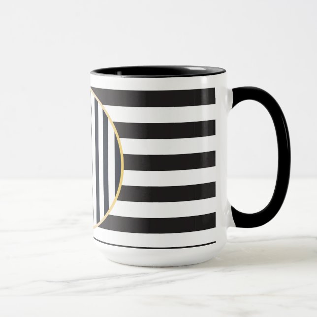 Sophisticated modern elegant  mug (Right)