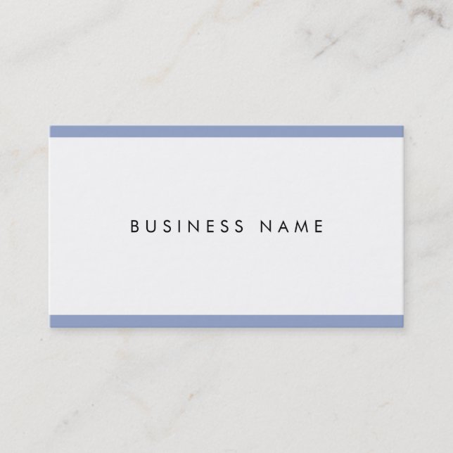 Sophisticated Modern Sleek Professional Smooth Business Card (Front)