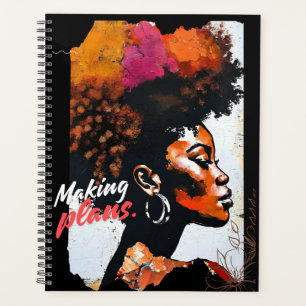 Sophisticated Multicolor Abstract Planner