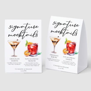 Sophisticated Non-Alcoholic Wedding Mocktails