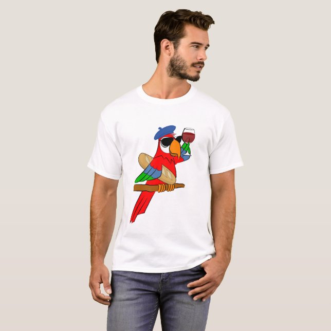 SoPHisticated Parrot t-shirt (Front Full)